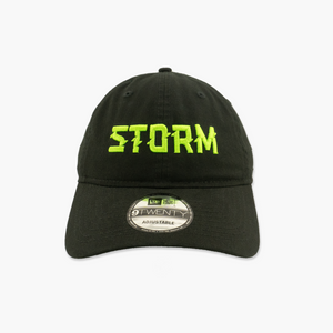 Seattle Storm Black Wordmark Adjustable Hat