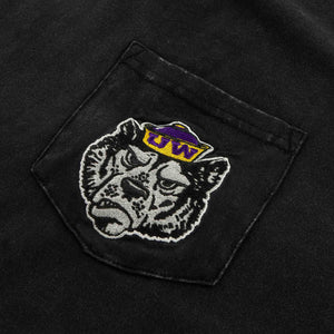Washington Huskies Sailor Dawg Vintage Wash Premium Pocket T-Shirt