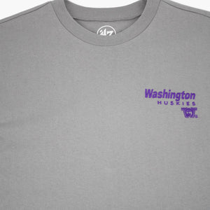 Washington Huskies Wolf Grey Heavyweight Premium T-Shirt