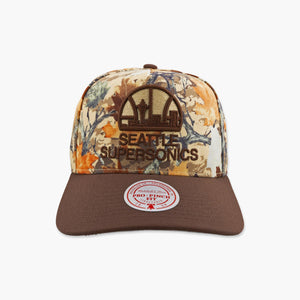 Seattle SuperSonics Camo Leaf Pro Snapback