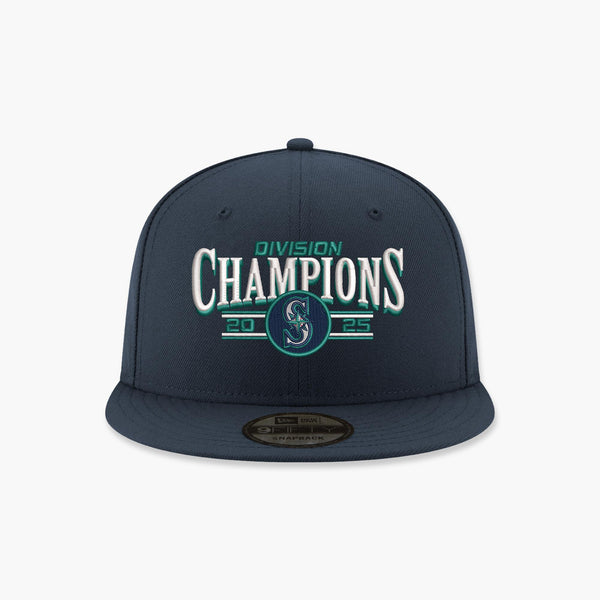 Seattle Mariners Navy 2025 Division Champs Replica Snapback