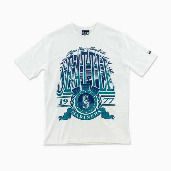 Seattle Mariners White Ribbon T-Shirt