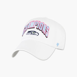 Seattle Seahawks Festivities Super Bowl LX Champions White Clean Up Hat