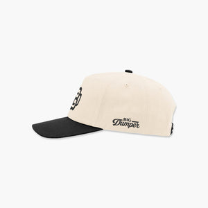 The BD Monogram Cream/Black Two Tone Hat, Big Dumper Collection