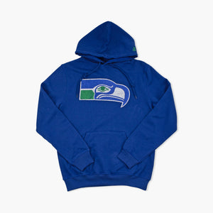Seattle Seahawks Royal Blue Throwback Hoodie