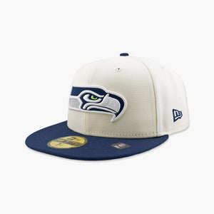 Seattle Seahawks Chrome Two-Tone Fitted Hat