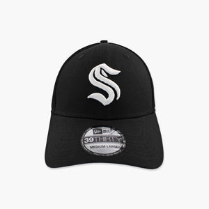 Seattle Kraken Black Mesh FlexFit Hat