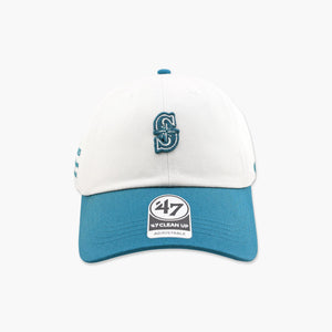 Seattle Mariners Teal/Sandstone Contemporary Clean Up Adjustable Hat