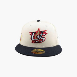 World Baseball Classic Team USA Two-Tone Chrome Fitted Hat