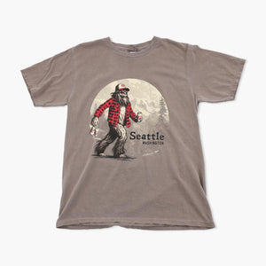 Bigfoot Stole My Beer Cigar Seattle T-Shirt