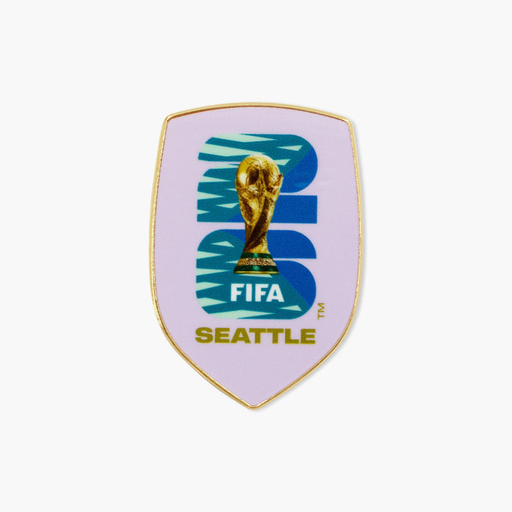 FIFA World Cup 26 Seattle Shield Crest Pin