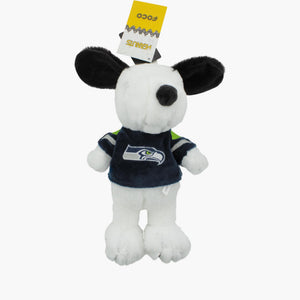 Seattle Seahawks Snoopy Peanuts 10" Plush with Jersey
