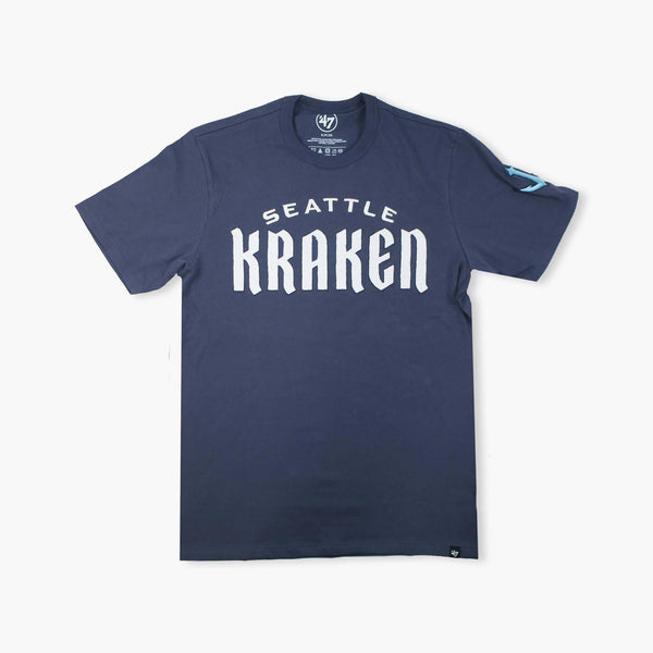 Seattle Kraken Franklin Atlas Blue Fieldhouse T-Shirt