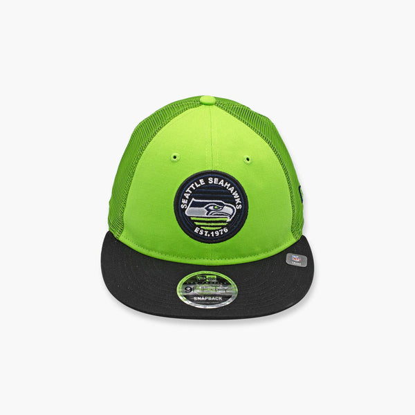 Seattle Seahawks Action Green Low Profile Trucker Snapback