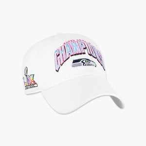 Seattle Seahawks Festivities Super Bowl LX Champions White Clean Up Hat
