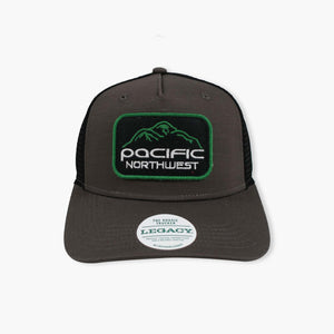 Projector Charcoal Slub/Black Pacific Northwest Trucker Hat