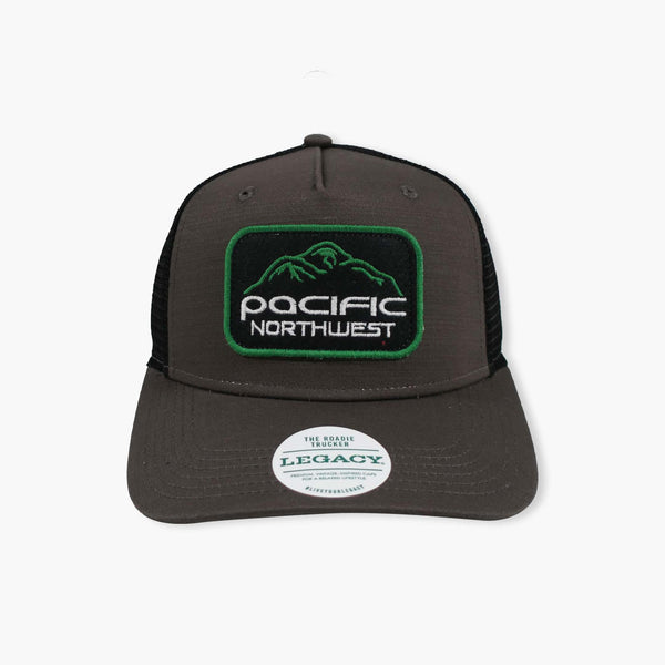 Projector Charcoal Slub/Black Pacific Northwest Trucker Hat