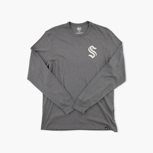 Seattle Kraken Submarine Back Hand Long Sleeve T-Shirt