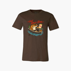 Rainier Beer Chestnut Catch T-Shirt