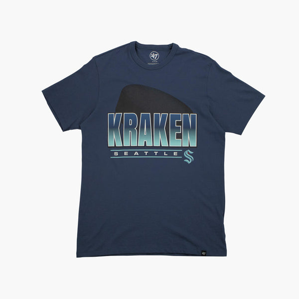 Seattle Kraken Puck Drop Navy Franklin T-Shirt