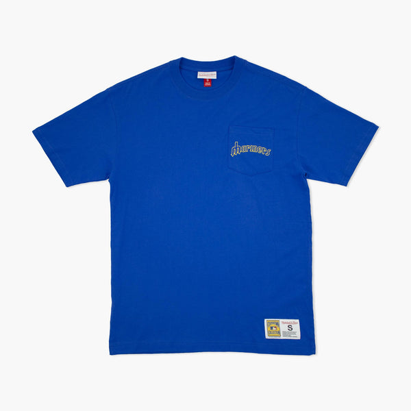 Seattle Mariners Double Hit Premium Pocket T-Shirt