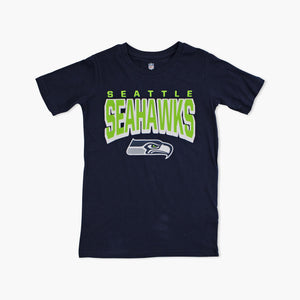 Seattle Seahawks On the Block Youth T-Shirt