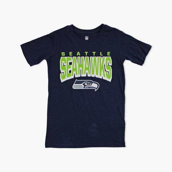 Seattle Seahawks On the Block Youth T-Shirt