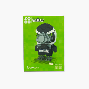 Seattle Seahawks Blitz Mascot 3-D BRXLZ Set
