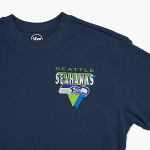Seattle Seahawks Navy Under Bar Foundation T-Shirt