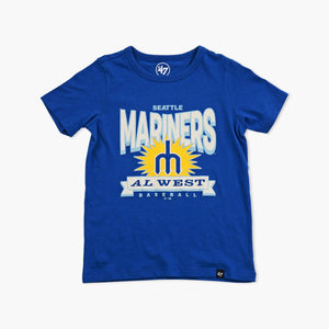 Seattle Mariners Retro Burst Youth T-Shirt