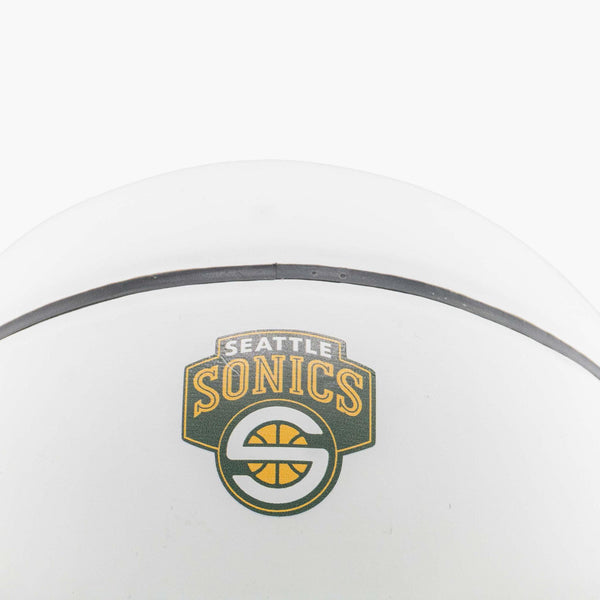 Seattle SuperSoninics "S" Logo Autograph Mini Basketball