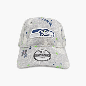 Seattle Seahawks Sky Time Grey Youth Adjustable Hat