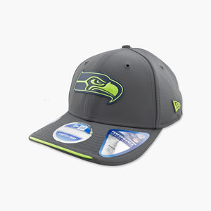 Seattle Seahawks 2026 Sideline Cold Weather Primary Charcoal StretchSnap