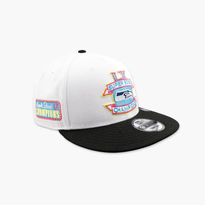 Seattle Seahawks Vintage Icons Super Bowl LX Champions White Snapback