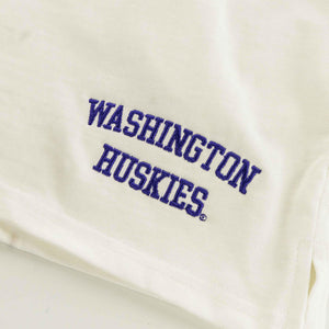 Washington Huskies Women's White Track Shorts