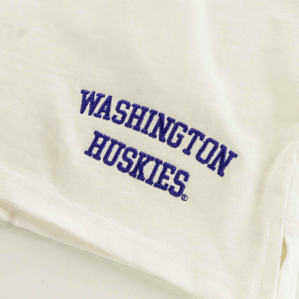 Washington Huskies Women's White Track Shorts