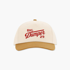 The Big Dumper Gameday Two Tone Cream/Tan Hat, Big Dumper Collection