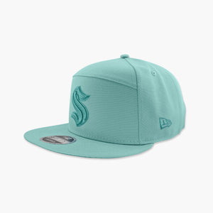 Seattle Kraken Ice Blue Flat Bill Snapback