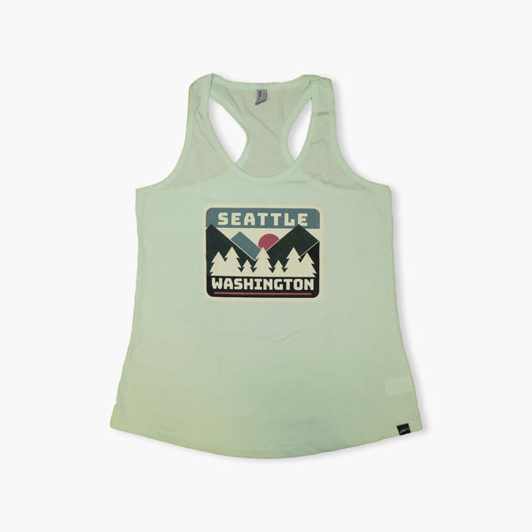 Mountain Crest Green Tea Tri Blend Tanktop