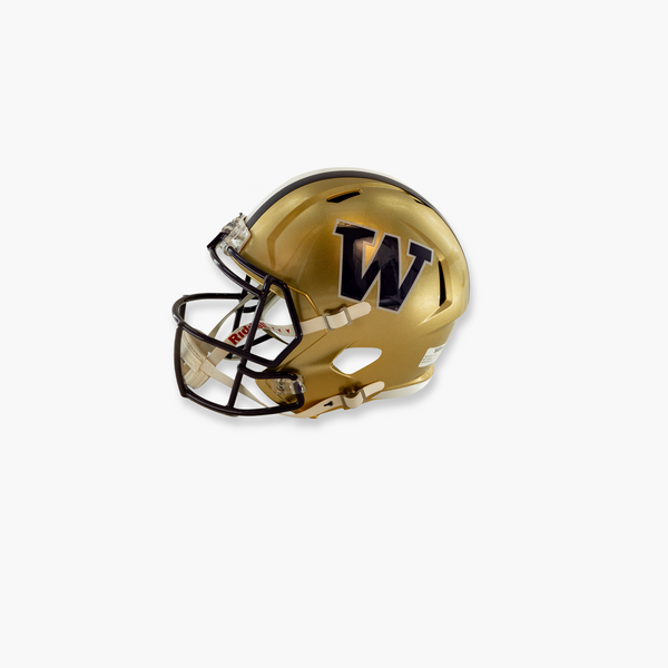 Washington Huskies Mini Gold Football Helmet