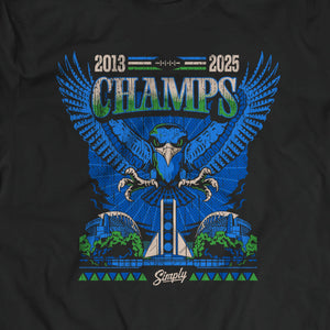 Wings of Victory Legacy Black T-Shirt