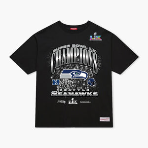 Seattle Seahawks Super Bowl LX Champions Celebration Women's Boxy T-Shirt