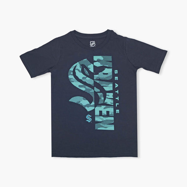Seattle Kraken Youth Cool Camo T-Shirt