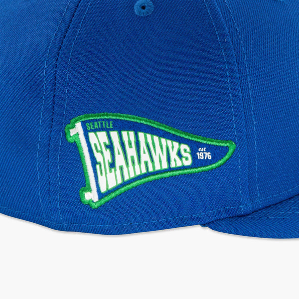 Seattle Seahawks Est. 1976 Pennant Fitted Hat