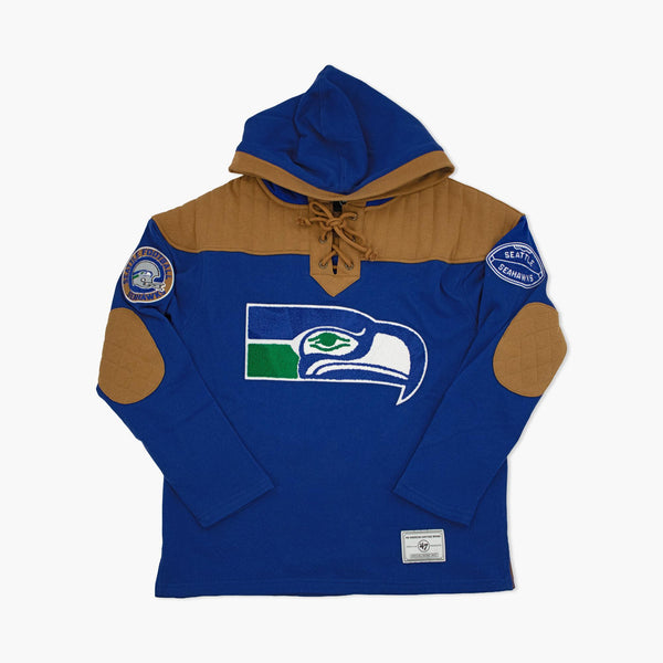 Seattle Seahawks Flannagan Wingback Lacer Hoodie