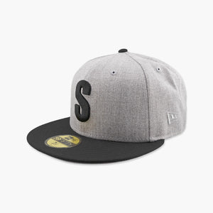Seattle Mariners Steelheads Heather Gray Classic Fitted Hat