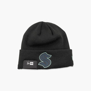 Seattle Kraken Black Chrome Beanie