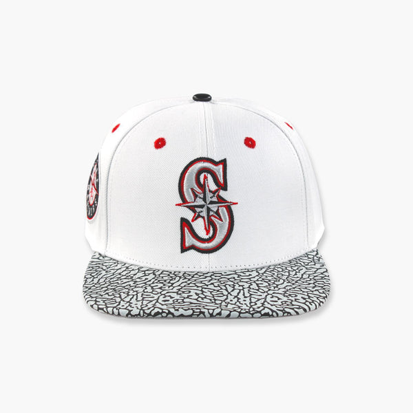 Seattle Mariners Cracked Cement Snapback