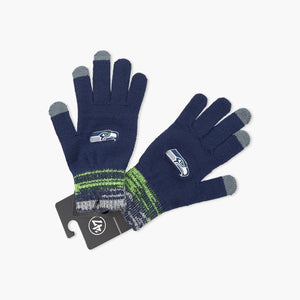 Seattle Seahawks Light Navy Static Glove