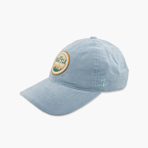 Centrio Pines Dusty Blue Seattle Adjustable Hat